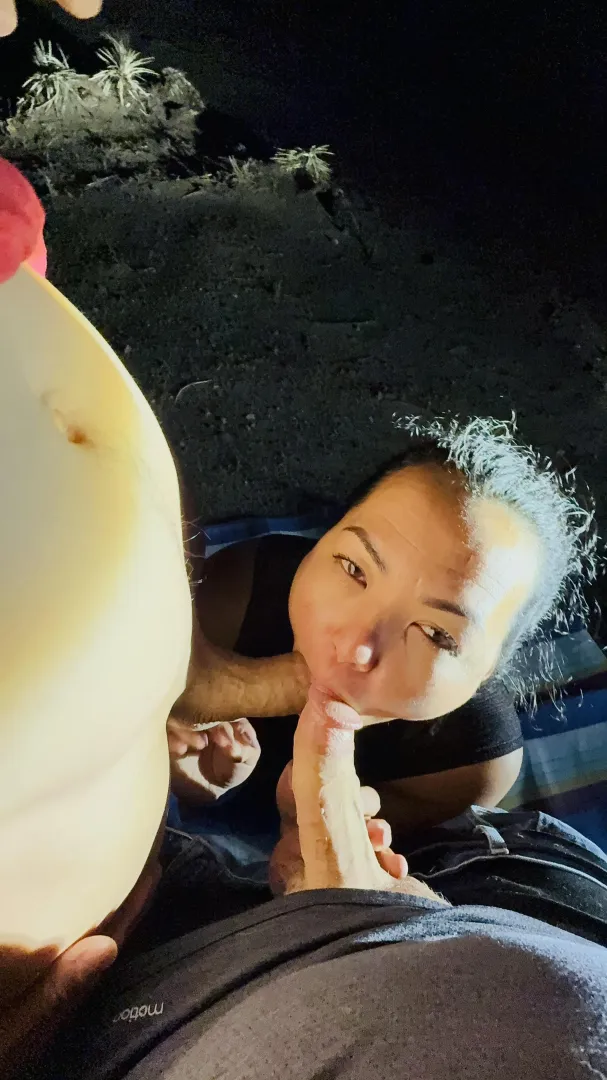 I love tasting two cocks at once