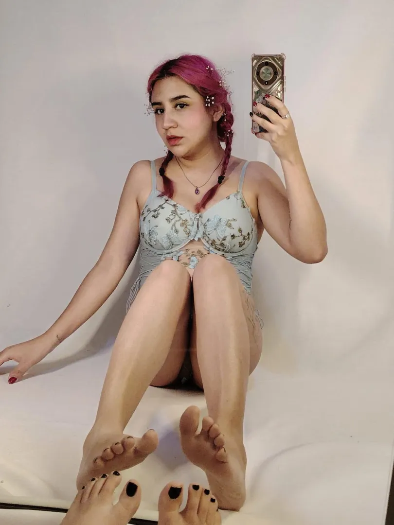 I love the blue one with flowers.