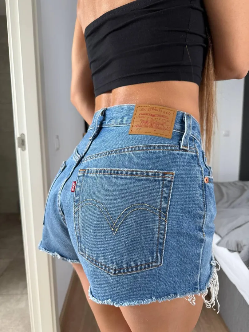 I love the look of my ass in these shorts