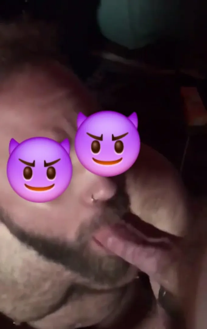 I love to have my mouth full