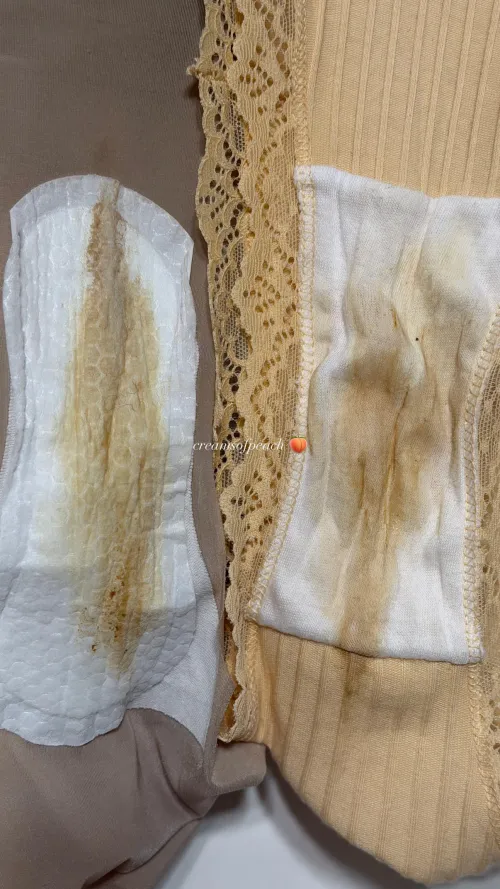 I love to see the difference between my liner and panty wears.