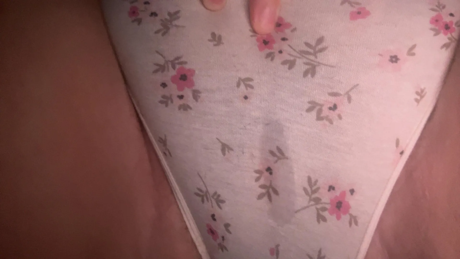 i made a mess in my new panties