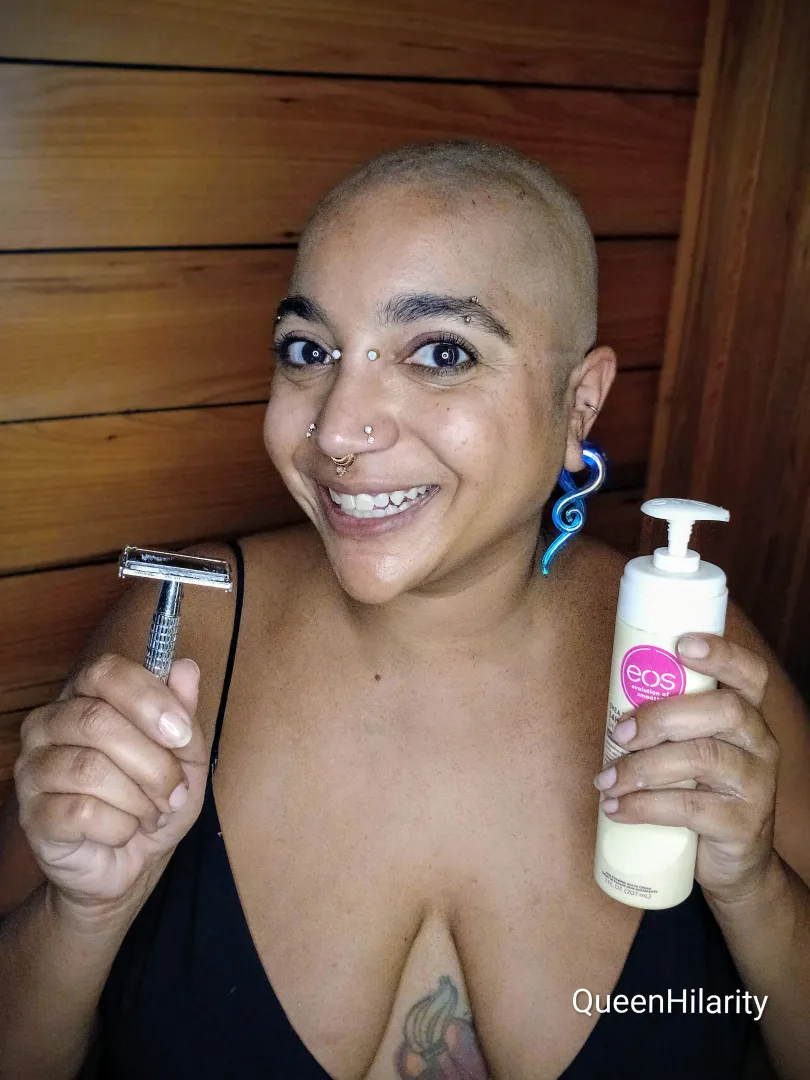 I made an ASMR head shaving video! Who wants to see it?