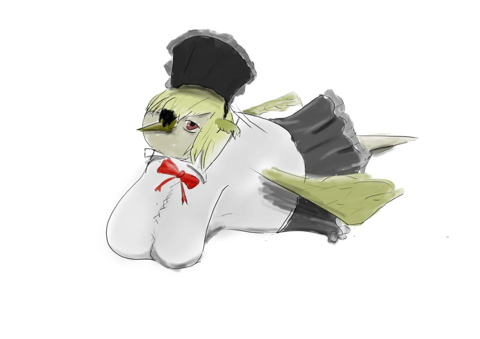 İ made dodo into the bird with big balls image