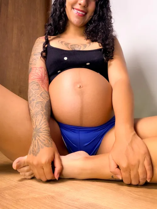 I miss this beautiful belly.