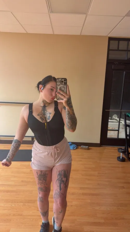 I missed the gym ❤️