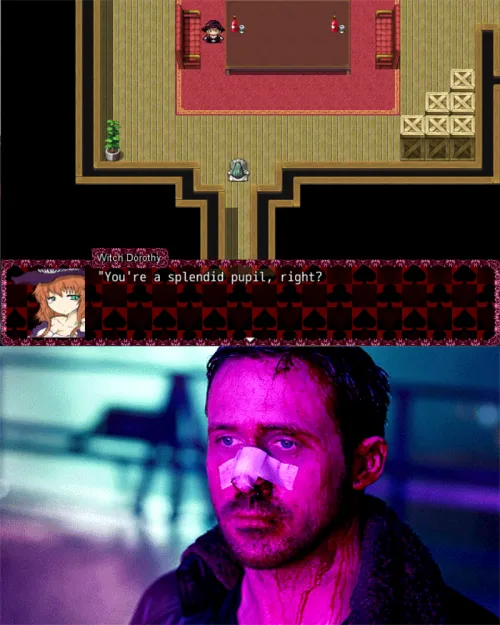 I missed this in my first cycle, didn't know this is the way to see her again