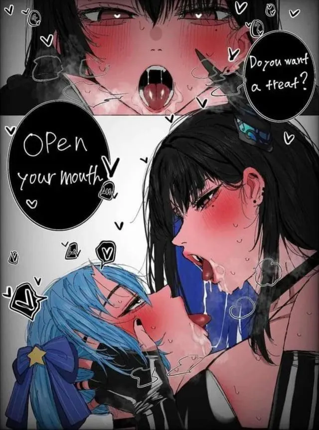 I need a hot goth baddie to spit in my mouth 