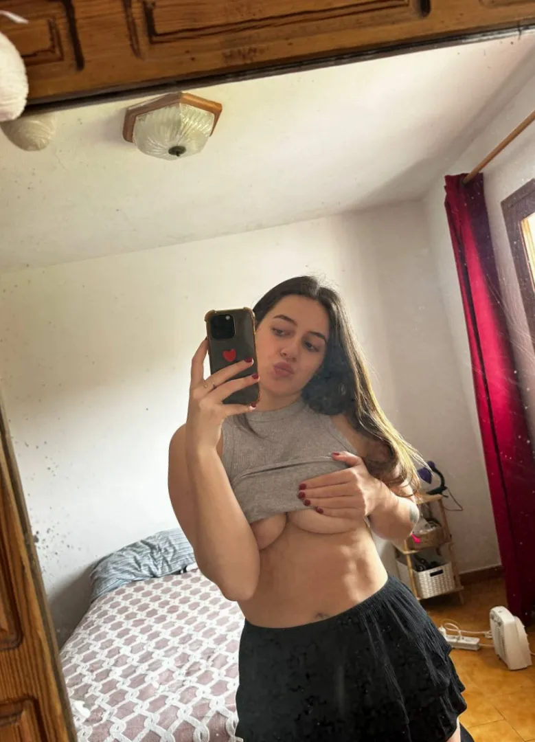 I need your hands on these boobs, come take this shirt off.