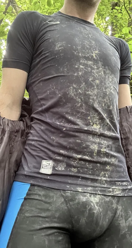 I proudly walk the streets in my unwashed memory jersey