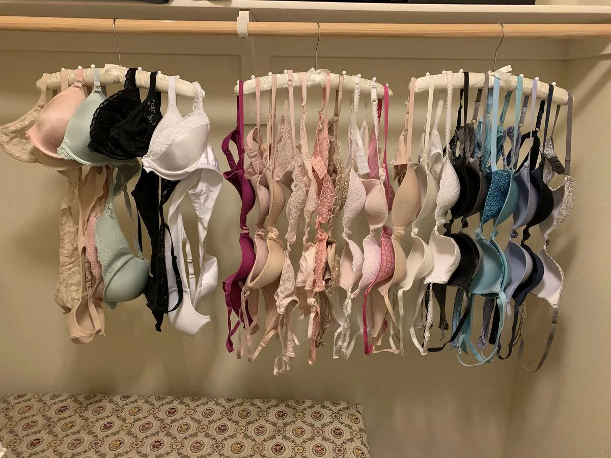 I really wish this was my wardrobe..... would be wanking over these non stop !