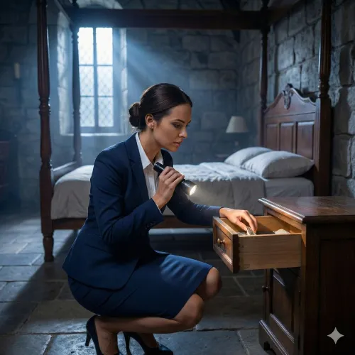 I sent a letter to the Church of Feminance, because strange things are happening at the castle...