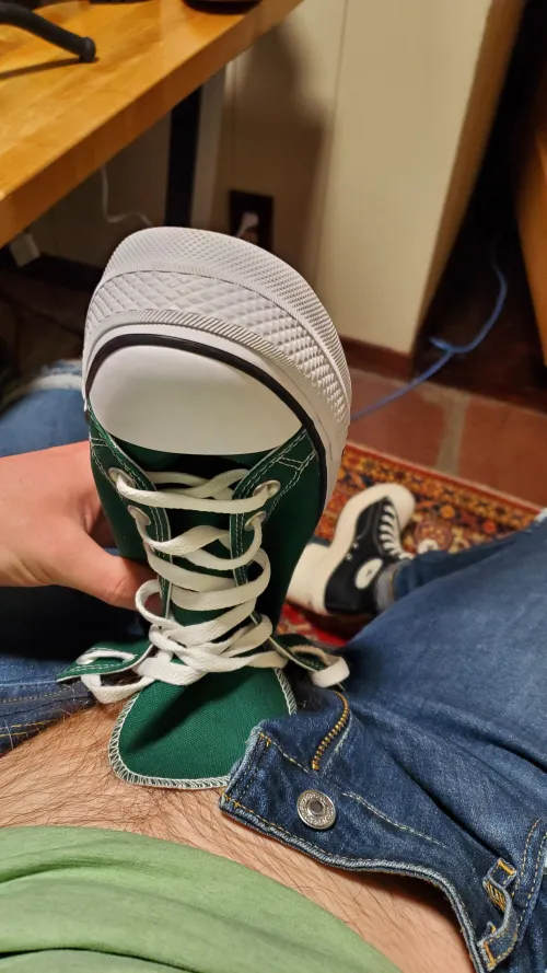 I should probably put these on after this.