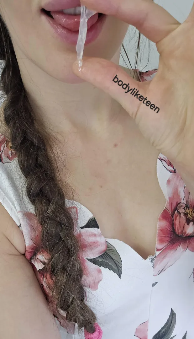 I slurp it in my mouth like tasty pasta. Am I crazy?