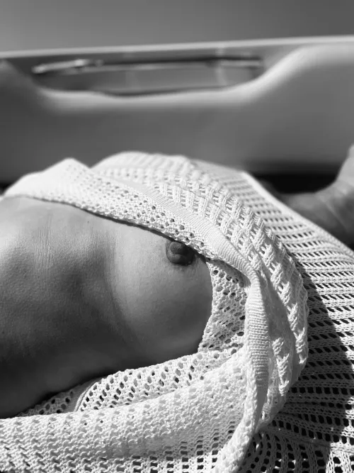 I think my nipple wanted some sun. 50F.