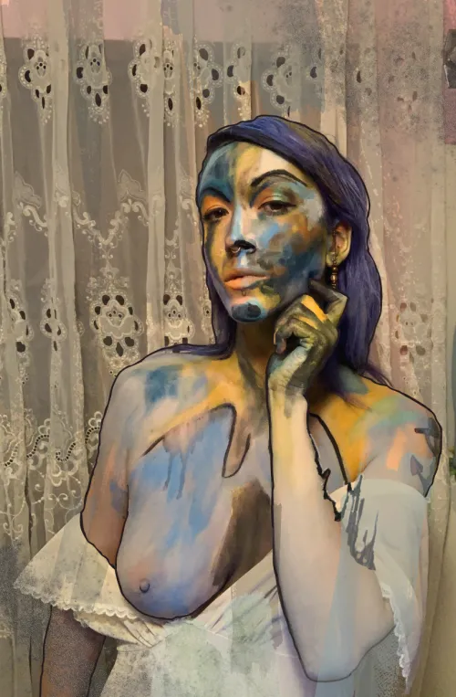 I tried to replicate Dolores Dei from Disco Elysium!