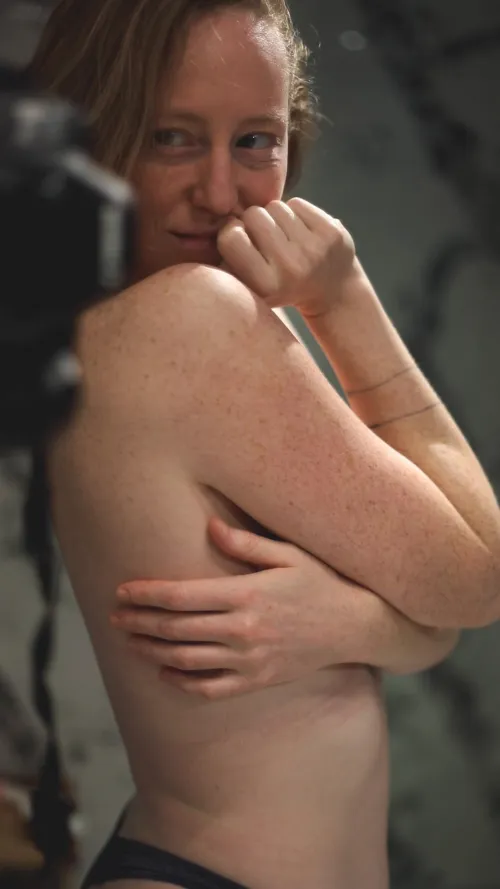 I used to be made fun of for my carrot top/freckle face...now I celebrate them.