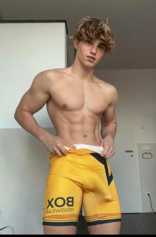 I used to get bullied all the time by these meat heads... But now the tables have turned somehow. Guess my friend found a way to turn us into jocks and he's acting like how our bullies used to. He turned me too, but I'm not that stupid....