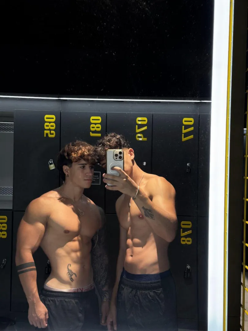 I was at the gym and I ran into a friend.