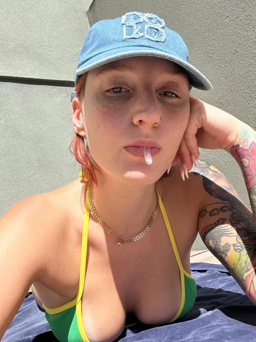 I will make u swallow it by the pool