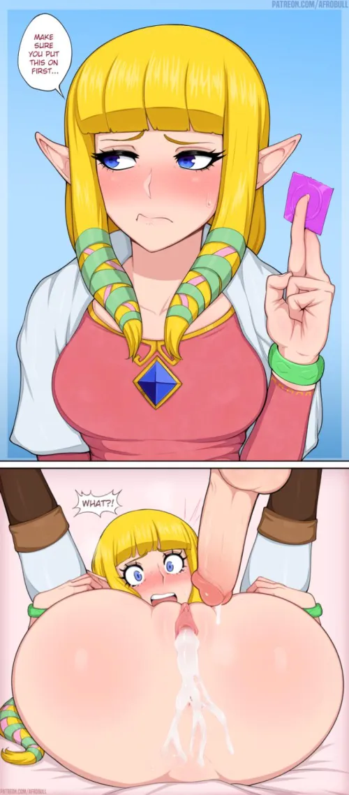 Idk why people don’t fw SS Zelda more tbh (artist is afrobull)