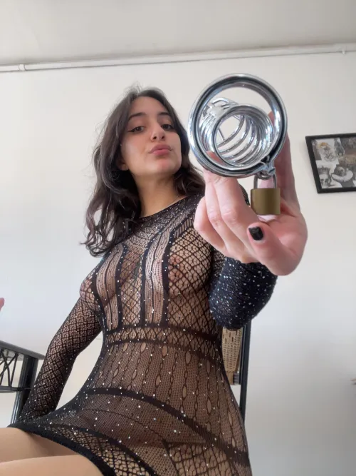 If dating me comes with two weeks in chastity every month would you like it?