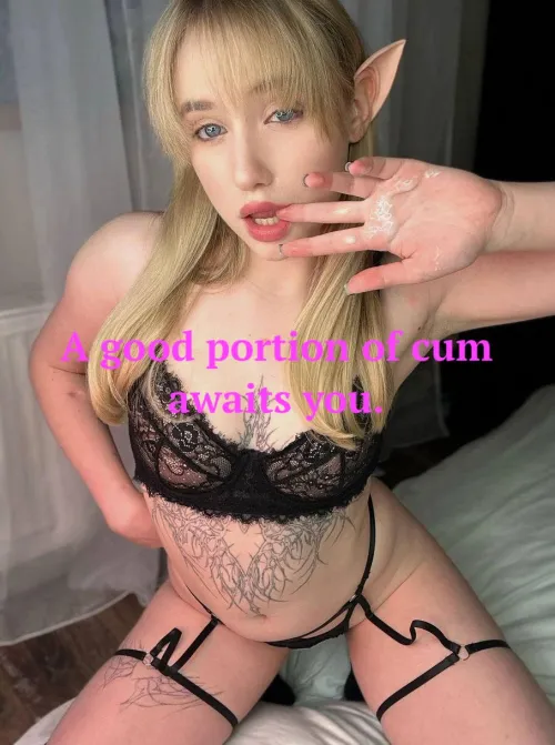 If I tell you to, will you eat the whole portion?