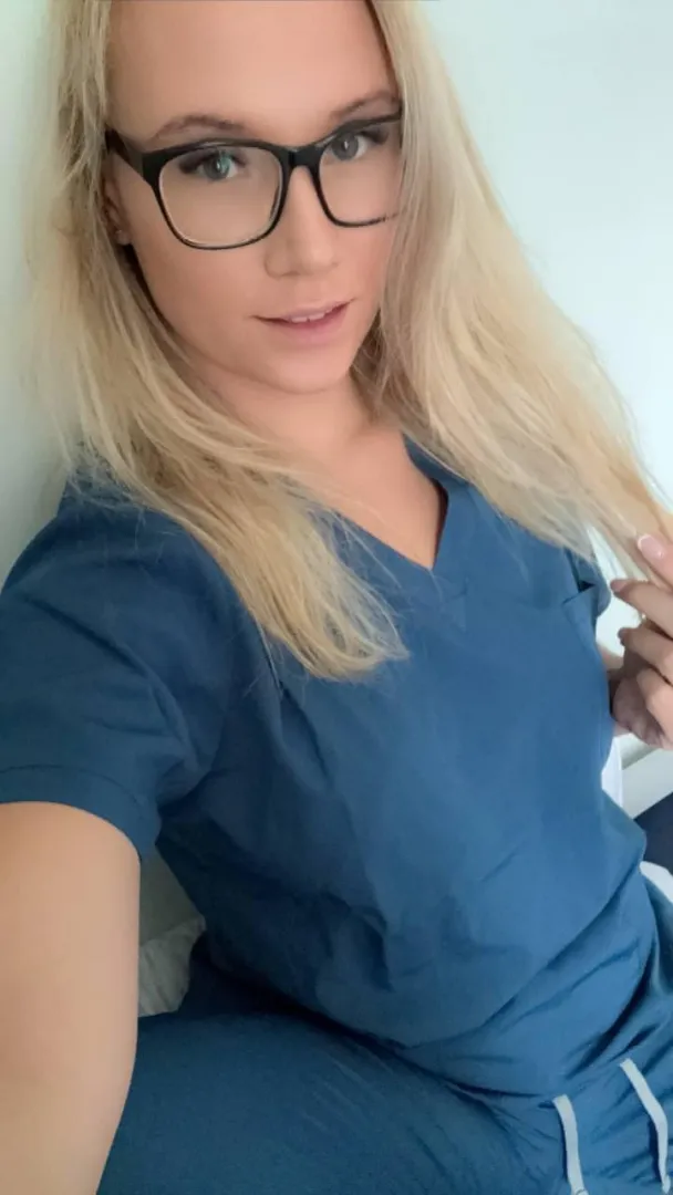 If I walked in with my scrubs half undone… what would you say first?