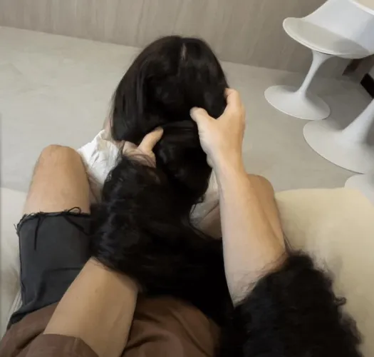 If only I had a girl’s beautiful hair in front of me I could do this with…