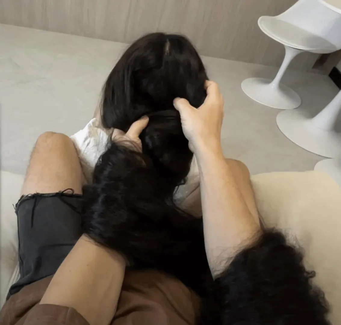 If only I had a girl’s beautiful hair in front of me I could do this with…