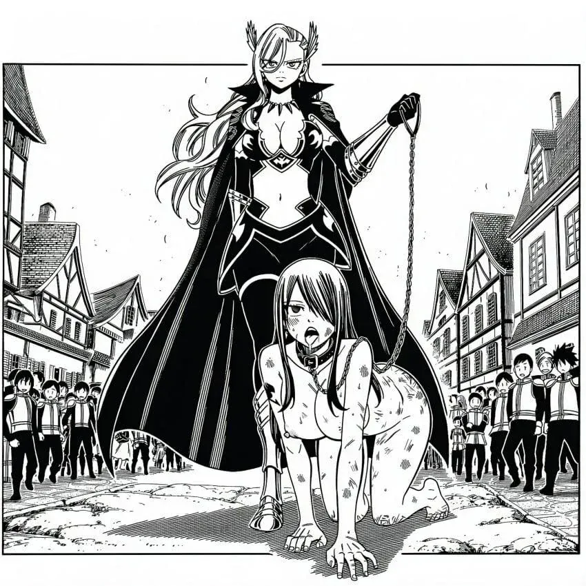 If the girls from fairy tail were in kuroinu, what would u have them do?