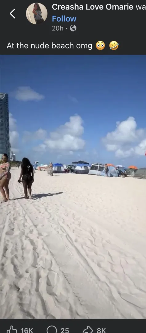 If you were at the beach yesterday just a heads up