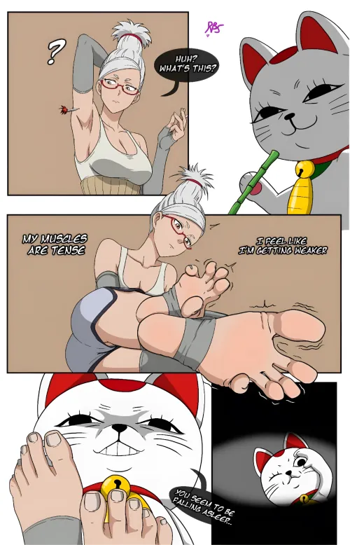 If you were in this place, could you stand up to Seiko's feet?