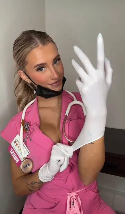 If you'd ever date a nurse say, hi