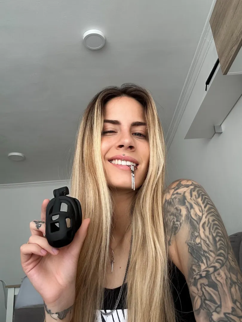 I’ll accept to be your gf if you let me keep you in chastity, would you accept