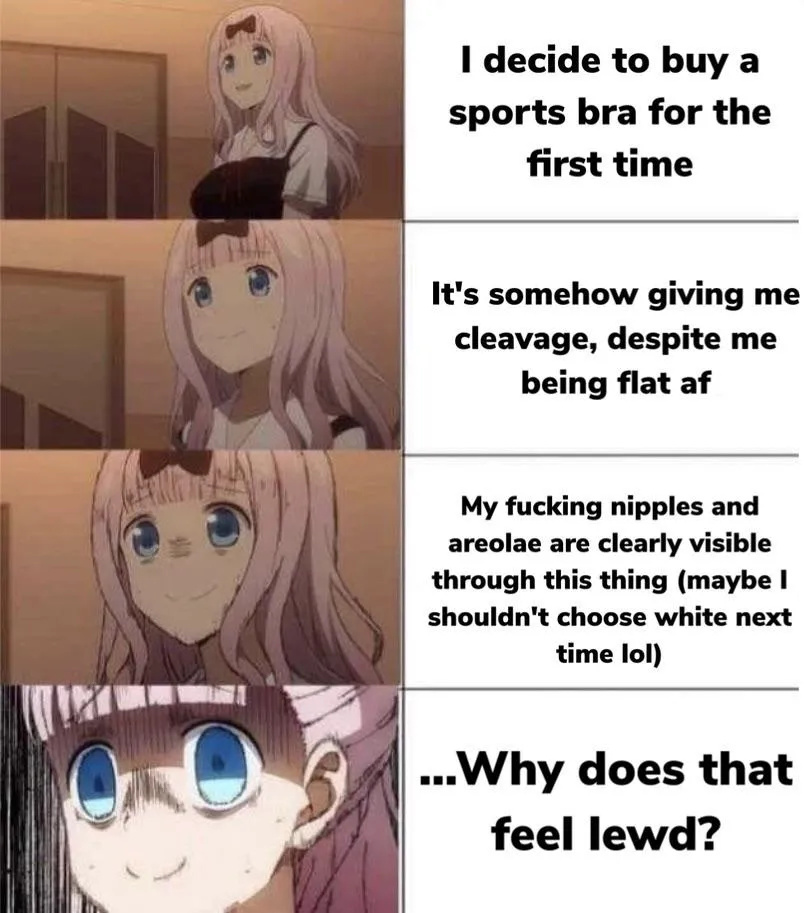 I'll have to have a top over this, won't I?