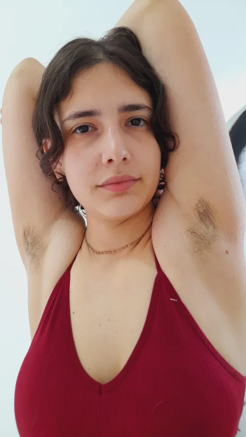 I'll rub my armpit all over your face, marking your skin with my most intimate odor