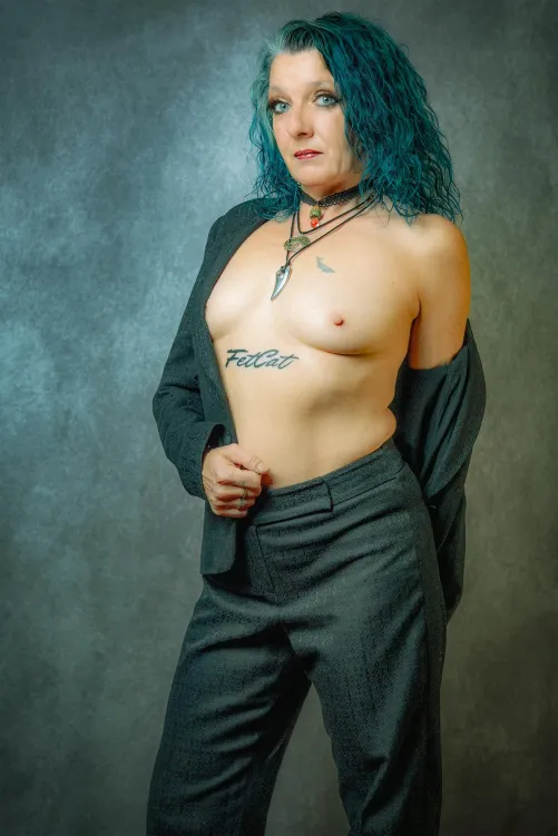 I'm all business today. You just need to figure out what kind of business that is..