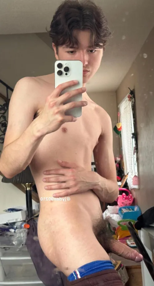 I’m not even hard yet 