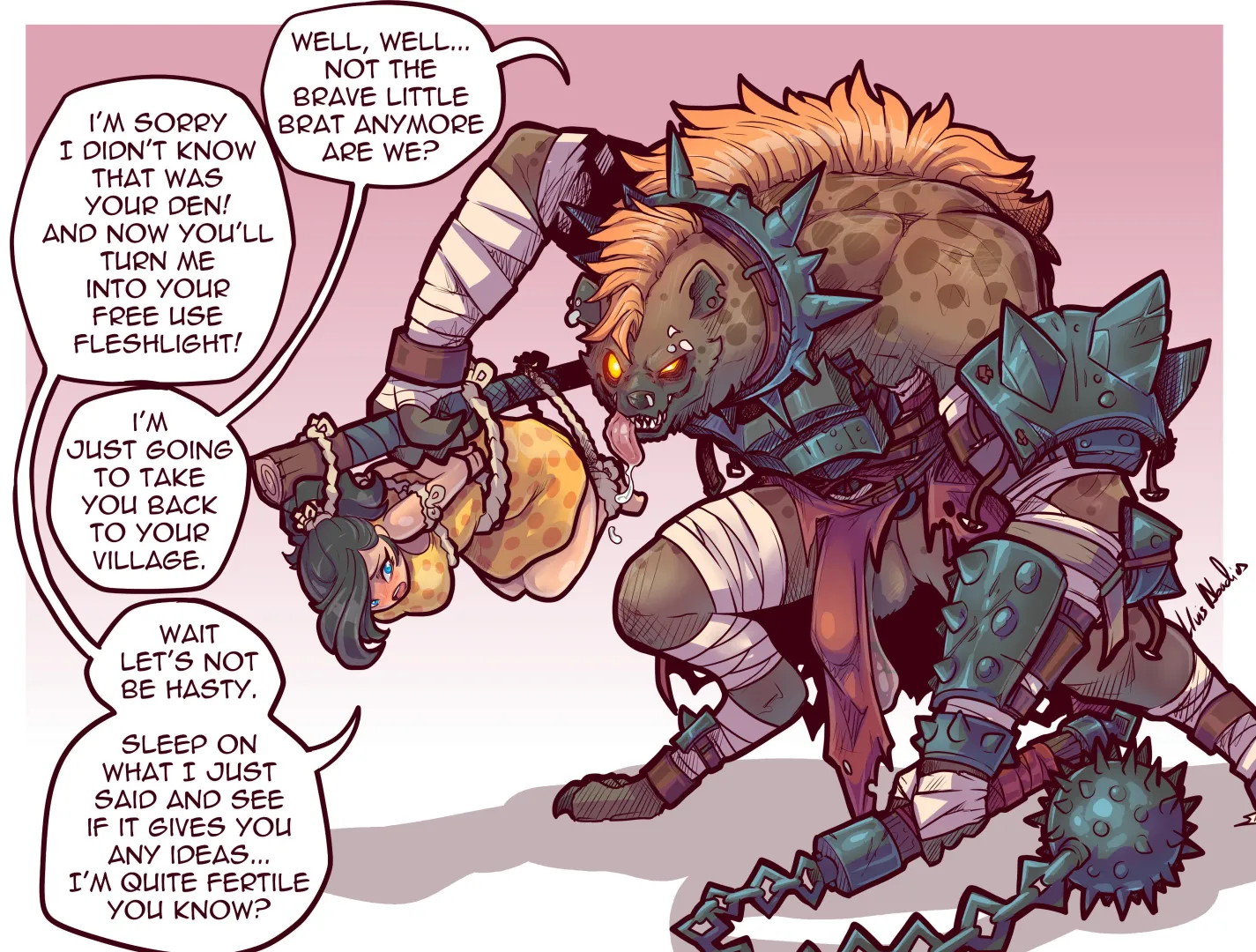 I'm starting to think she didn't end up there on accident (LluisAbadias)