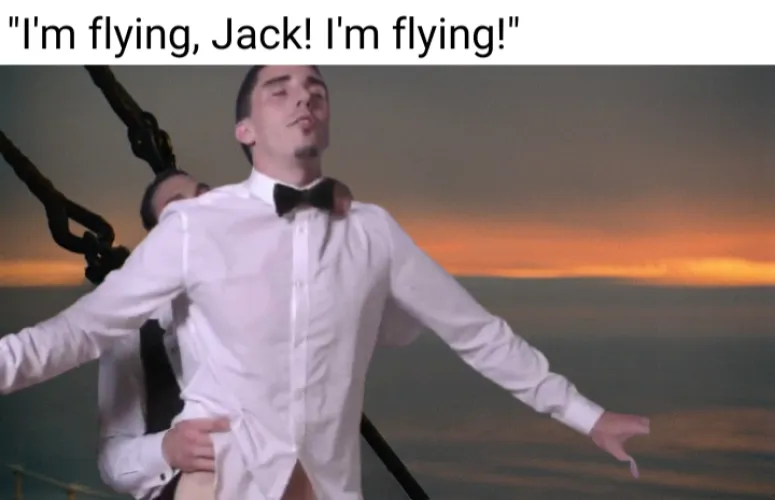 I'm the king of the gays!