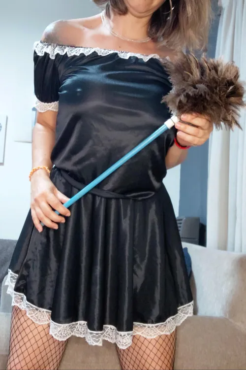 Im tired, will you help me clean?