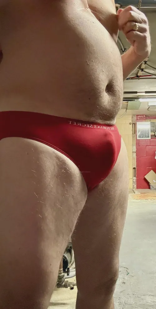 I'm wearing her panties from my ex gf