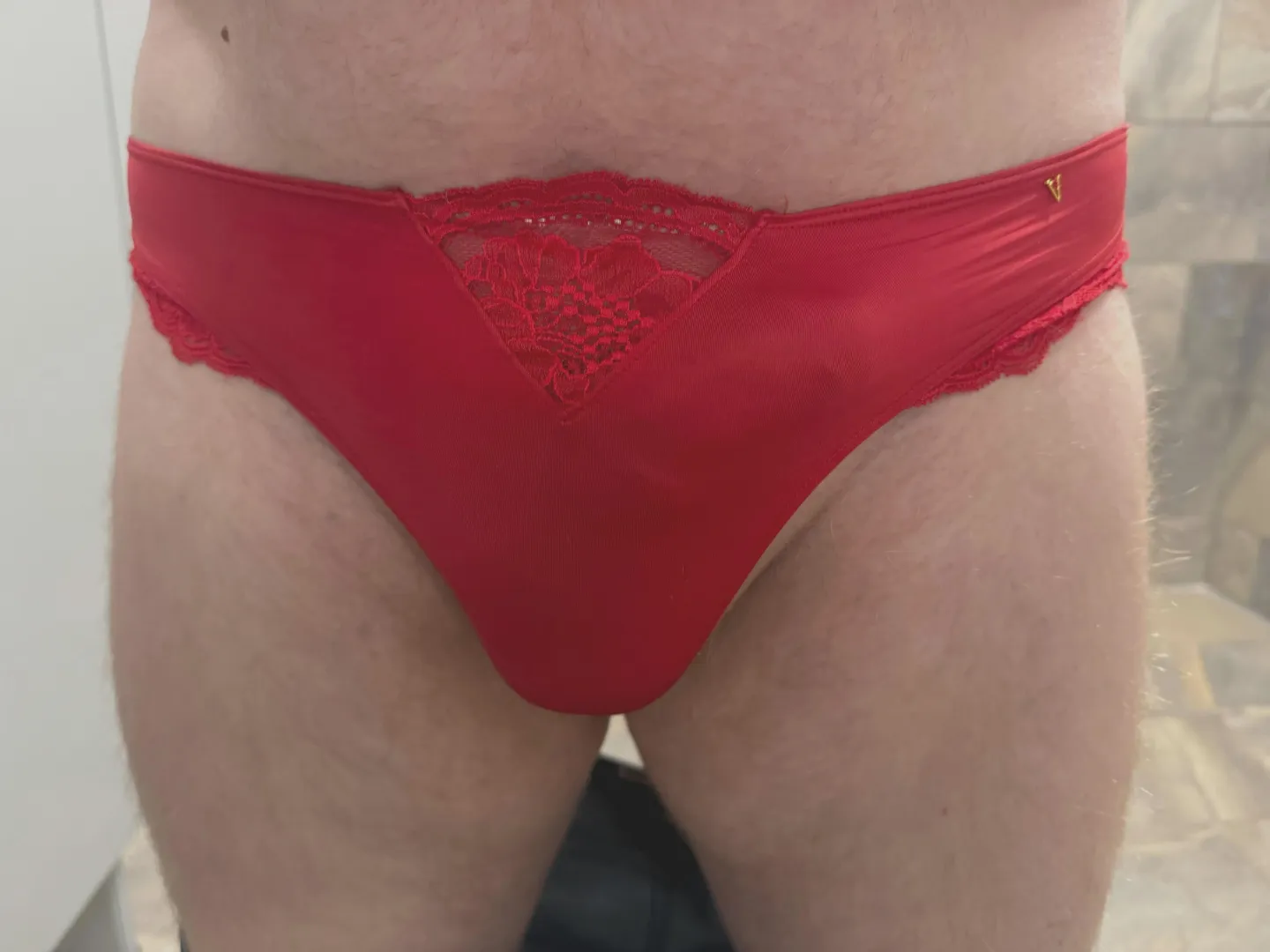 Im wearing my friends panties