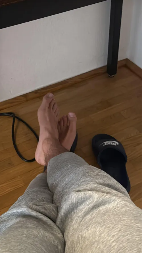 im working and you lick them, deal?