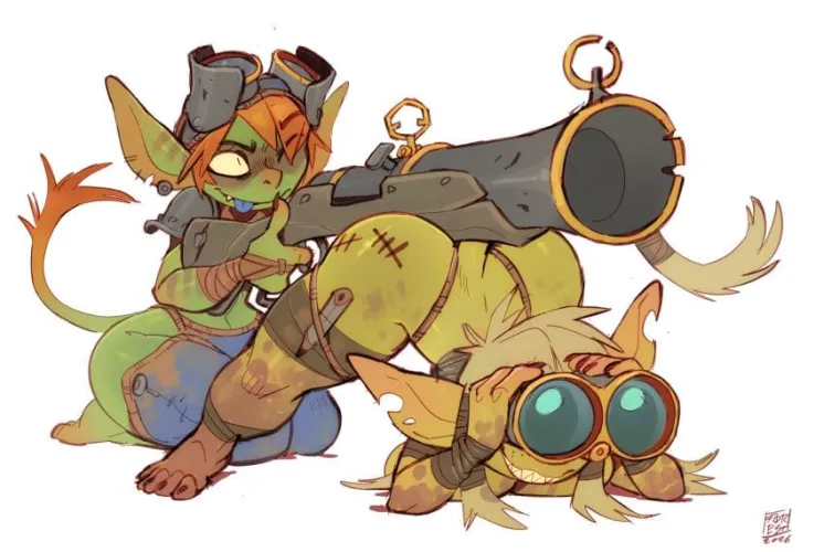 In battle position. (foresttherotten)