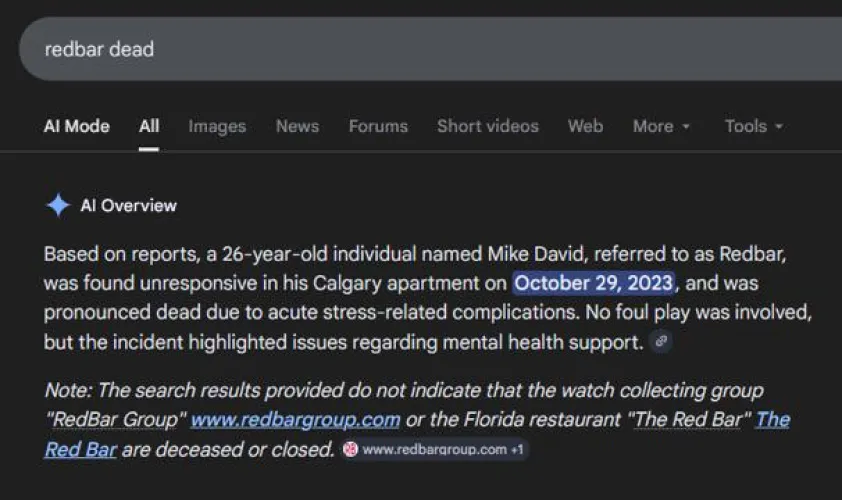 In case anyone was wondering what happened to Mike…you can simply Google it….