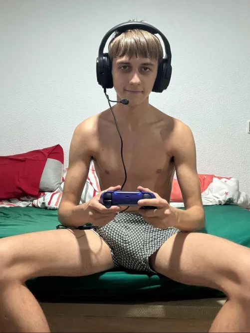 In my free time I play my video games