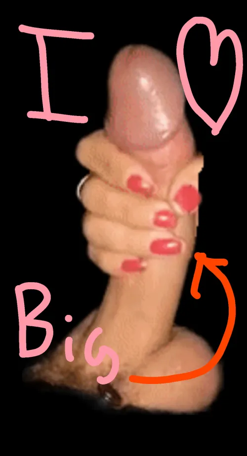 In search of big cock