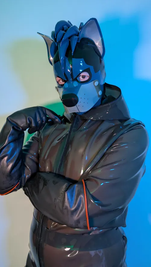 Industrial rubber doggy